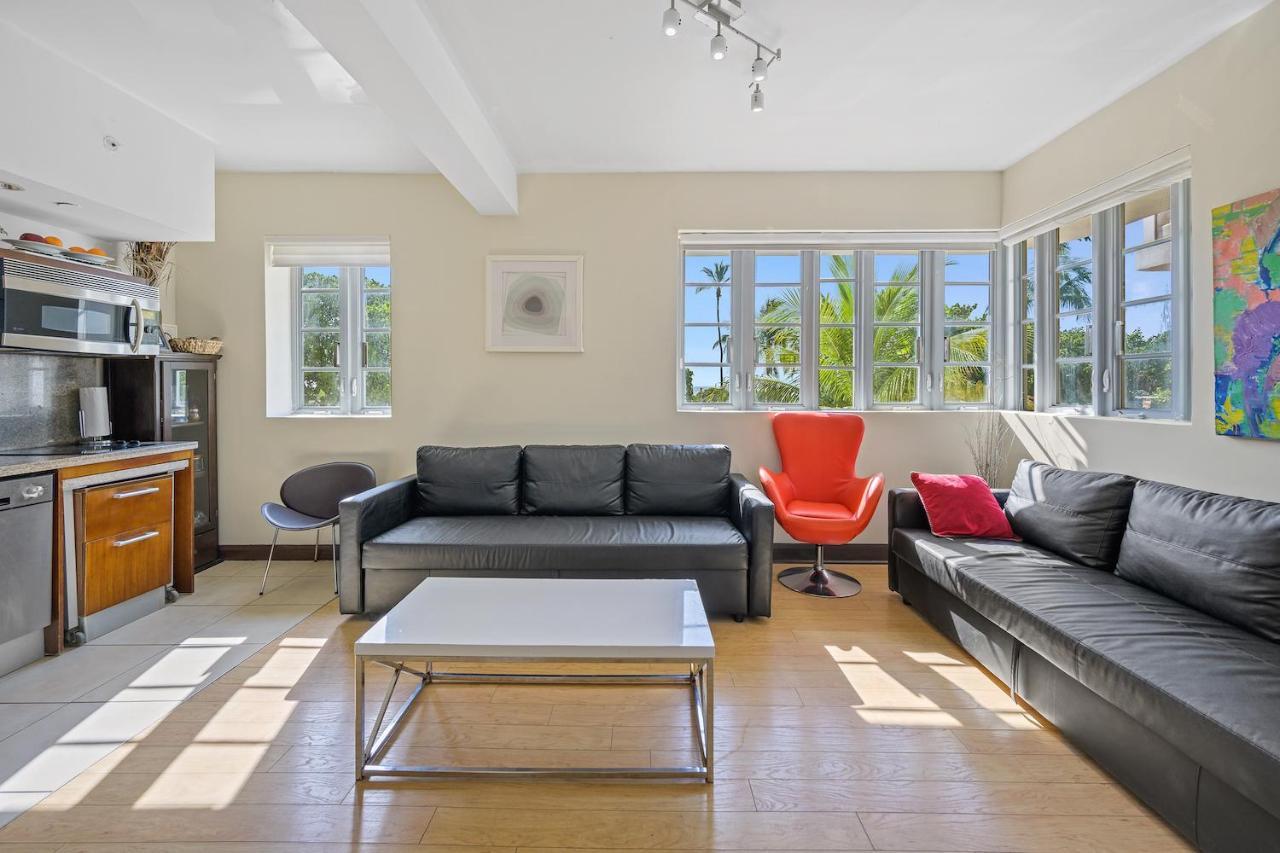 Ocean Drive Apartments With Rooftop Pool, South Beach, Miami ميامي بيتش المظهر الخارجي الصورة