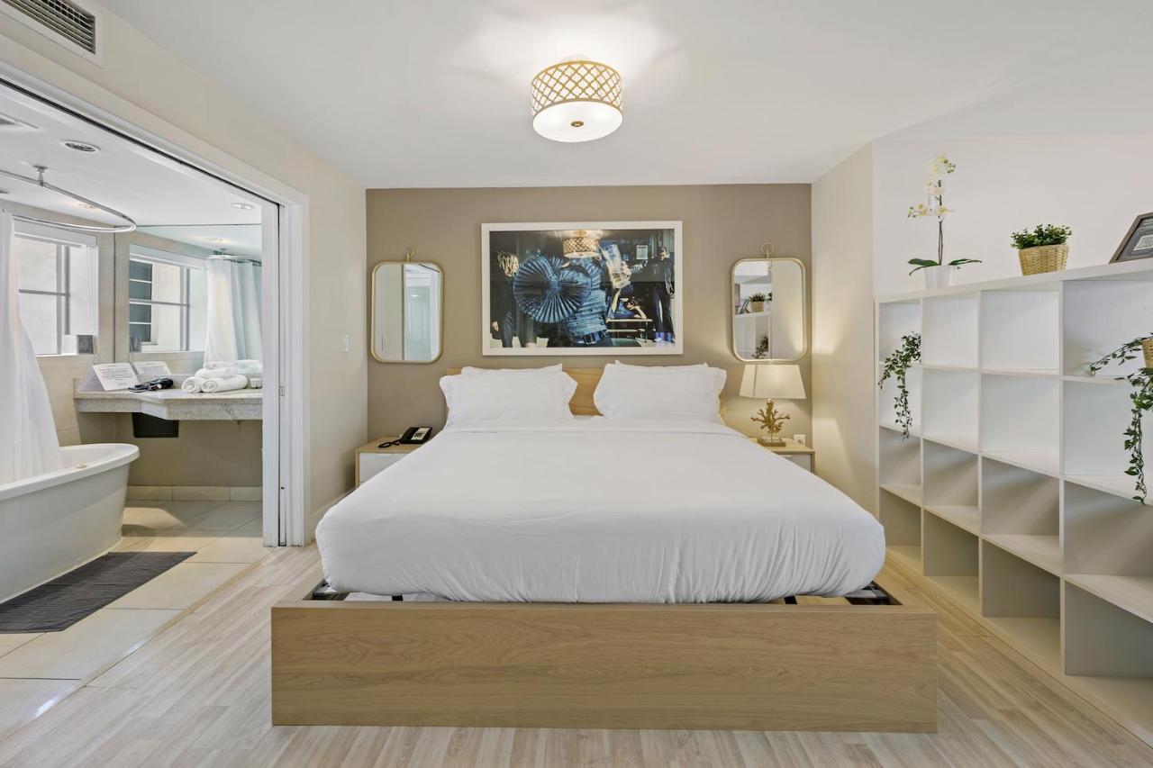 Ocean Drive Apartments With Rooftop Pool, South Beach, Miami ميامي بيتش المظهر الخارجي الصورة