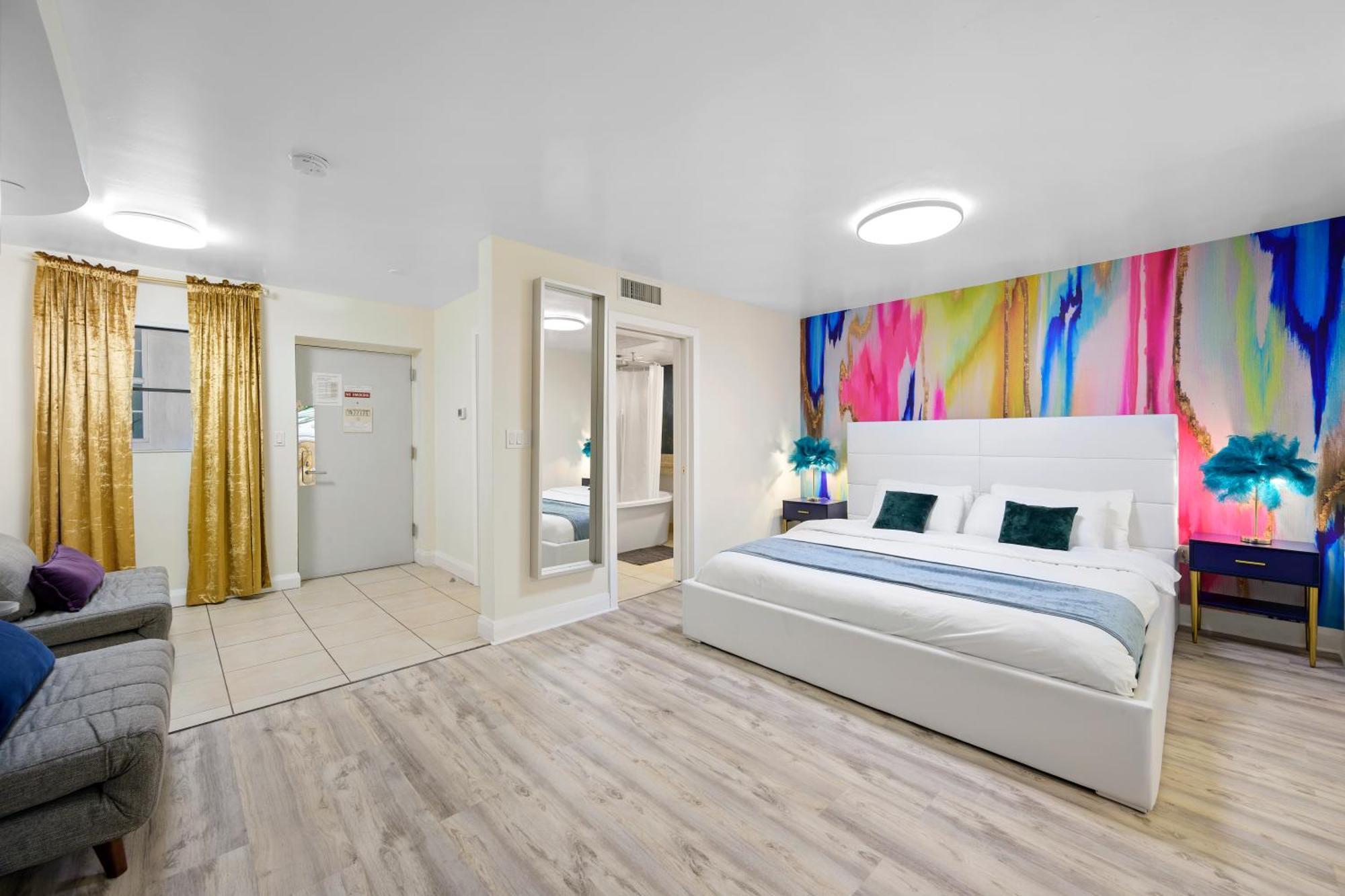Ocean Drive Apartments With Rooftop Pool, South Beach, Miami ميامي بيتش المظهر الخارجي الصورة